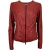 SOMETHING SPECIAL COLLECTION giacca donna rossa modello GUCCI NAPPA 100% pelle