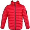 STONE ISLAND giubbotto piumino light da uomo 771540324.V0010 rosso