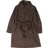 ELENA MIRO' CAPPOTTO DONNA ELENA MIRO DT BRITISH 0632F06241 LANA 01 MARRONE ORIGINALE AI