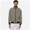 Geox bomber Deiven uomo tessuto cangiante Grigio Matt
