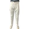MANIFATTURA CECCARELLI pantalone uomo panna 6515 76% cotone 24% lino MADE IN ITA