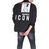 DSQUARED2 giacca antivento da uomo ICON IBRAHIMOVIC S79AM0021 nero