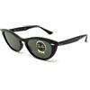 Ray-Ban OCCHIALI DA SOLE DONNA RAY-BAN RB 4314-N 601/31 NINA - NERO CAT EYE