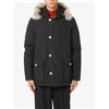 Woolrich Arctic Anorak Fur - Parka Con Pelliccia Nero - Taglia M Abbigliamento