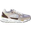 PREMIATA scarpe uomo Sneaker Mase 6158 camoscio grigio e nylon carta da zucchero