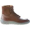 CAR SHOE scarpe uomo Tronchetto allacciato in pelle marrone bruciato con montone