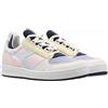 Diadora X LC23 Unisex B.Elite Calzino Oxford Sneakers, Classico Navy, M 8.5 / W