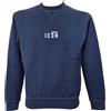 DSQUARED2 felpa girocollo in cotone da uomo stampa icon S79GU0009 blu