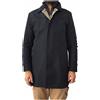 BRADDOCK Giaccone blu lungo Uomo BRADDOCK interno staccabile mod CANDIDO/29 MADE IN ITALY