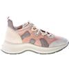 HOGAN scarpe donna sneaker H585 Speedy Run rosa cipria grigio HXW5850DU70CR00TTU