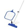 BestWay Kit Pulizia Piscina Fuori Terra Fondo Spazzola Aspirante Skimmer Retino Acqua