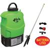 IRIS POMPA IRRORATRICE A SPALLA IRIS GARDEN batteria litio lt. 16 E-LITE