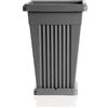BAMA VASI PER PIANTE VASO PIRAMIDE BAMA 40x40x59 CON SOTTOVASO