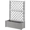 STEFANPLAST FIORIERE FIORIERA CON SPALLIERA ITALIA 100x43x142h