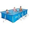 BestWay Piscina Fuori Terra 400x211x81 Pompa Filtro a Cartuccia Rettangolare Bambini