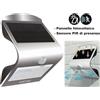 CENTURY FARETTO SOLARE 1,5 W ARCADIA CON SENSORE DI PRESENZA ACCENSIONE AUTOMATICA
