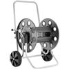 BricoShop24 Carrello Avvolgitubo in metallo per giardino