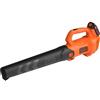 BLACK & DECKER Soffiatore Black & Decker con Batteria a Litio Soffia Foglie per Giardino