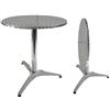 GDLC TAVOLO BAR ALU ROUND UP ø 60x70h reclinabile