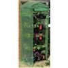Garden Piccola Serra da Giardino per Piante 5 Ripiani con Ruote Telo Copertura Terrazzo