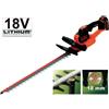 BLACK & DECKER TAGLIASIEPI B&D GTC 18502PC BATTERIA 18V LAMA 50CM BLACK & DECKER