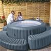 Bestway Lay-Z-Spa Bordo Gonfiabile per Vasche Idromassaggio Rotonde Bestway