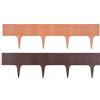 FRASCHETTI BORDURE PER RECINZIONI GARDEN FLEXY IN RESINA - CONFEZIONE 5 PEZZI - 392,5 cm.