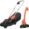 BLACK & DECKER Kit Tagliaerba con Tagliabordi Black&Decker 1000w