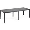 PROGARDEN TAVOLI PER ESTERNI - TAVOLO ALLUNGABILE 'QUEEN' cm. 150/220x90x72h
