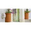 Monacis Vaso in Polimero Monacis Semicerchio Millerighe Terracotta cm 55 (41X24X50h)