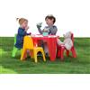 Sport1 Tavolo Gioco Pic Nic 4 Amici Sedie Plastica Esterno Casa Giardino Giochi Bambini