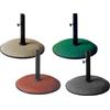 FRASCHETTI BASE PER OMBRELLONE KROMA TONDA KG. 35 IN CEMENTO COLORATO