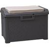 TOOMAX PLASTMECCANICA BAULE MULTIUSO SANTORINI PLUS COMPACT cm 73x50x49h - lt. 125