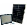 foyu FARO FARETTO LED CON PANNELLO SOLARE LUCE FREDDA 70W 120W 200W 300W ESTERNO IP67
