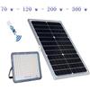 foyu FARO FARETTO LED CON PANNELLO SOLARE LUCE FREDDA 70W 120W 200W 300W ESTERNO IP67