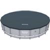 BestWay Telo Copri Piscina Fuori Terra Rotonda 549 cm Copertura per Protezione