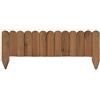 Garden Steccato Bordura Aiuola 120 cm da Giardino Recinzione Staccionata In Legno Pino