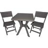 DIMAPLAST 2000 srl SET DA GIARDINO DIMAPLAST DUETTO IN RESINA TAVOLO CON 2 SEDIE