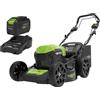 GREENWORKS TAGLIAERBA GREENWORKS GD48LM46SPK4 - 48 V (batteria e caricabatteria inclusi)