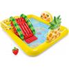 Intex Piscina con Scivolo Parco Giochi per Bambini Intex Gonfiabile Frutta con Palline