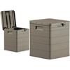 TOOMAX PLASTMECCANICA BAULE MULTIUSO WOODY'S 90 - 42x44x50h - lt. 90