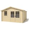 GartenPro Casetta 28 mm in Legno 4x4 Attrezzi Blockhouse Ripostiglio