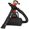 BLACK & DECKER Aspiratore e Soffiatore Black&Decker 3000W con Trituratore per Foglie