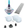 BESTWAY ASPIRATORE DA FONDO PER PISCINE CON ASTA TELESCOPICA cm. 240 BESTWAY K816CBX