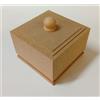 ferrario Scatola con Coperchio In Legno per Decoupage 11 x 11 x 7.5 cm Ferrario