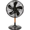 NIKLAS VENTILATORE NIKLAS VINTAGE da tavolo 5 pale. Con rifiniture in legno