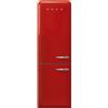 SMEG FAB32LRD5 FRIGORIFERO COMBINATO CLASSE D ROSSO 50'S STYLE