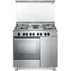 De'Longhi DELONGHI DEMX96B42ED CUCINA 4 FUOCHI 2 PIASTRE FORNO ELET. MULTIFUNZIONE INOX