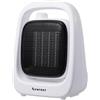 Syntesy Termoventilatore Ceramico Caldobagno 1200 W Mini Stufa Riscaldamento