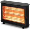 BricoShop24 Stufa Elettrica al Quarzo 2000 w con 3 Livelli di Potenza Regolabile